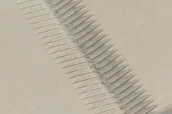 V-Groove jaw inserts 45 mm (5-14 mm) for 10 kN Screw Wedge grip