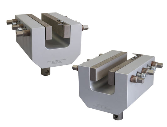 50 kN Manual Screw Vise Grip Body for Broad Samples